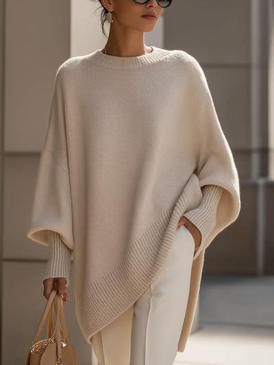 Klara – Oversized Poncho med Effortless Elegans