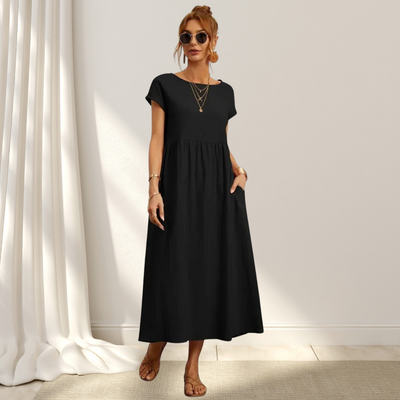 Elin™ | Lätt och elegant sommarklänning