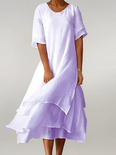 Daphne™ | Elegant Långklänning i Bomull