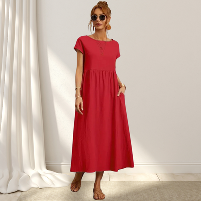 Elin™ | Lätt och elegant sommarklänning