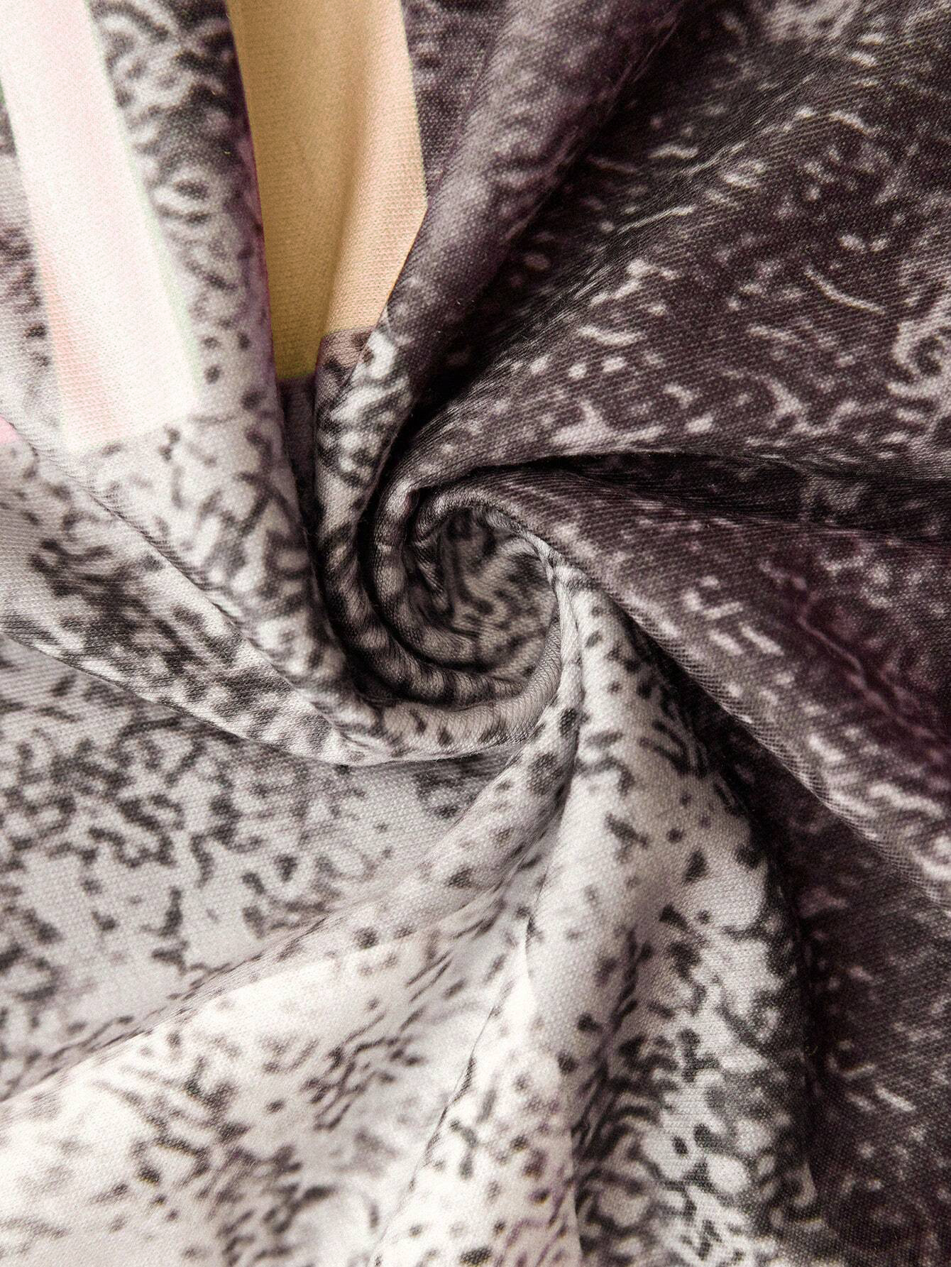 Lovis™ | Grafisk zip-tröja