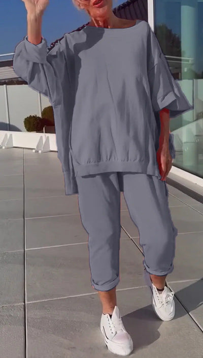 Elin™ | Avslappnad tvådelad set för komfort och stil