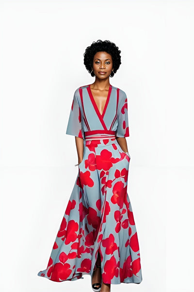 Elvira™ | Klänning med Blommor