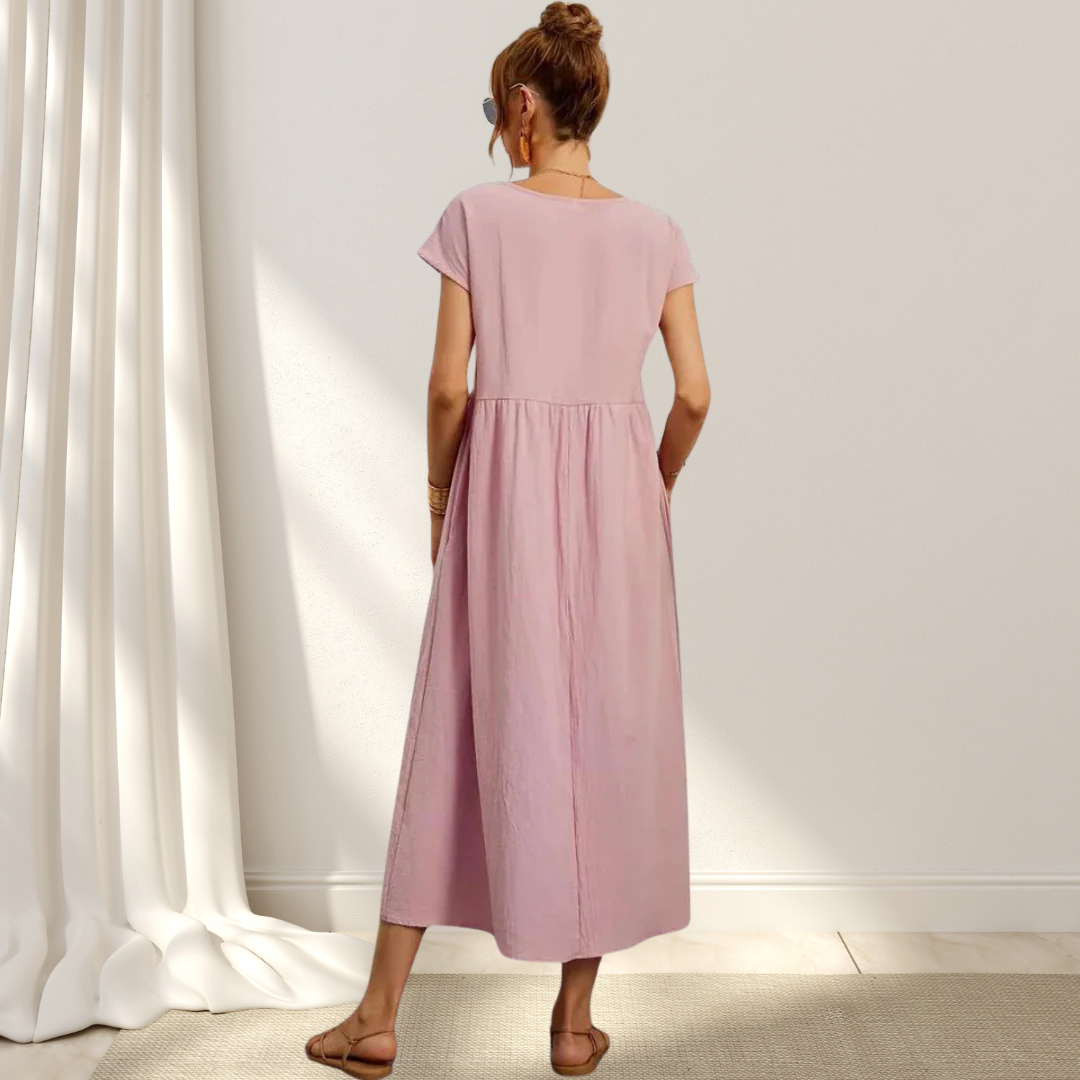 Elin™ | Lätt och elegant sommarklänning