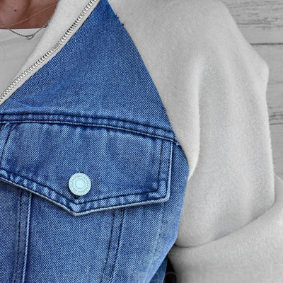 Felicia™ | Unik denimjacka med vintage twist