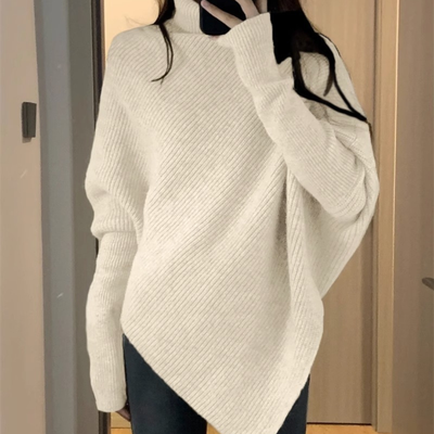 Anneta™ | Oversized ponchotröja med värme och elegans