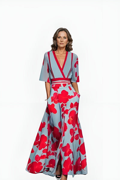 Elvira™ | Klänning med Blommor