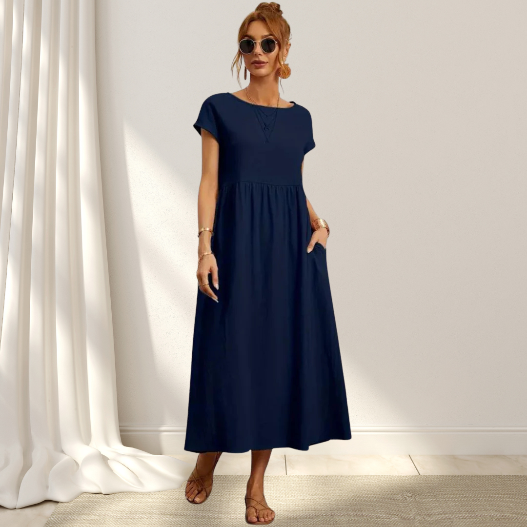 Elin™ | Lätt och elegant sommarklänning