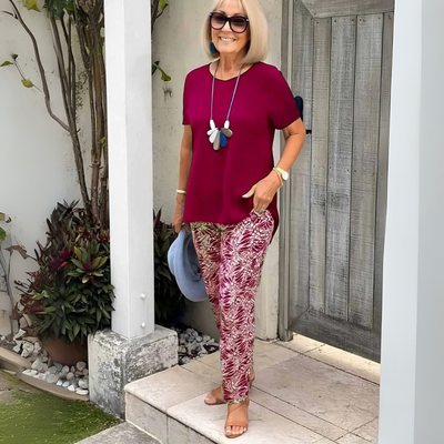 Tilde™ | Elegant tvådelad set med figurnära passform