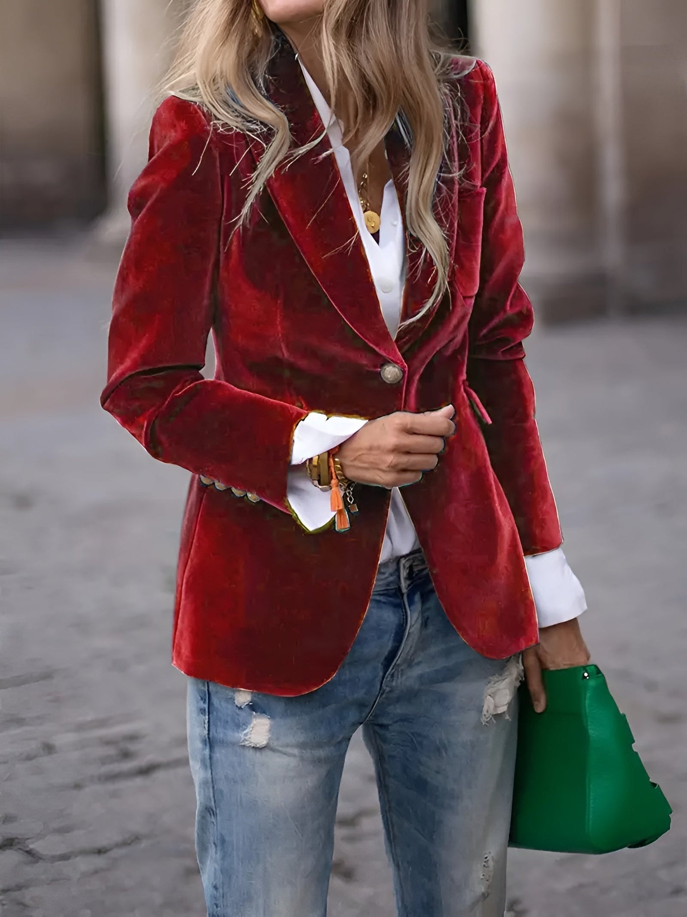 Katerina™ | Elegant Sammetskavaj