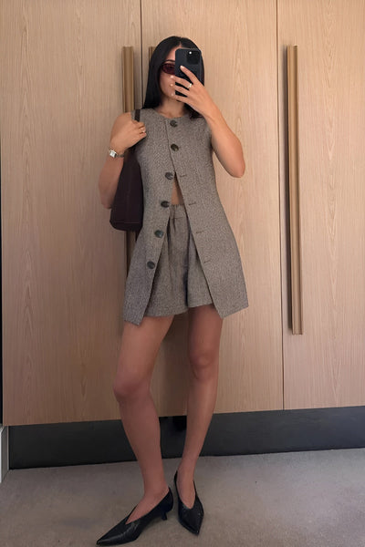 Isa™ | Tweed Tunika Set