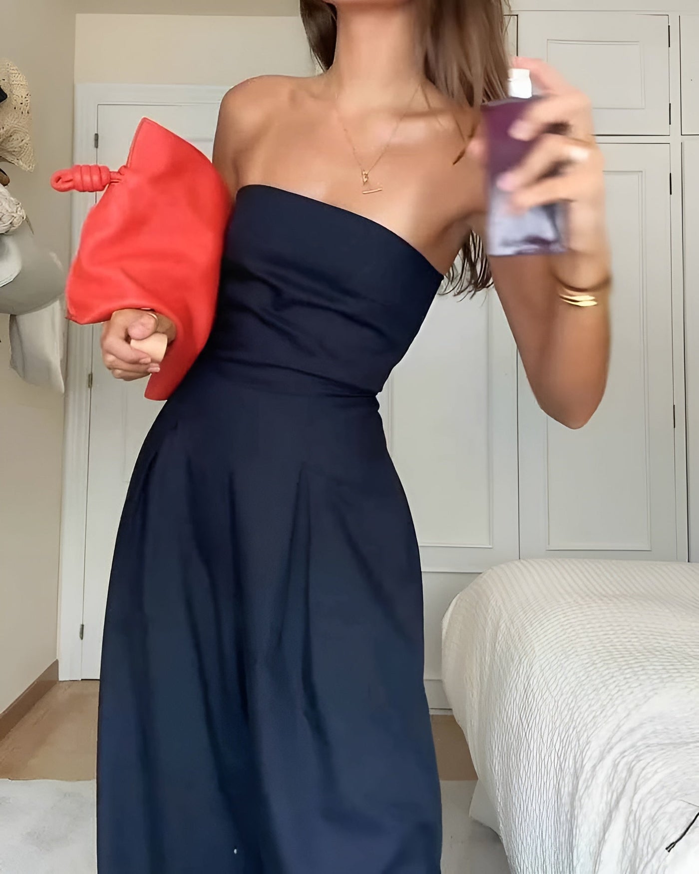 Bibi™ | Axelbandslös Jumpsuit