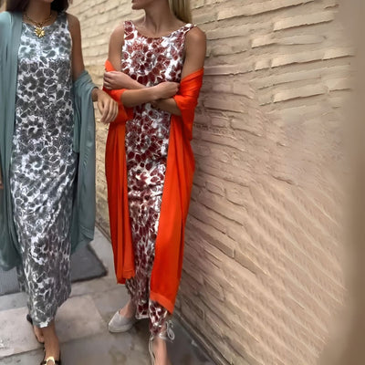 Viola™ | Elegant Klänning med Kofta