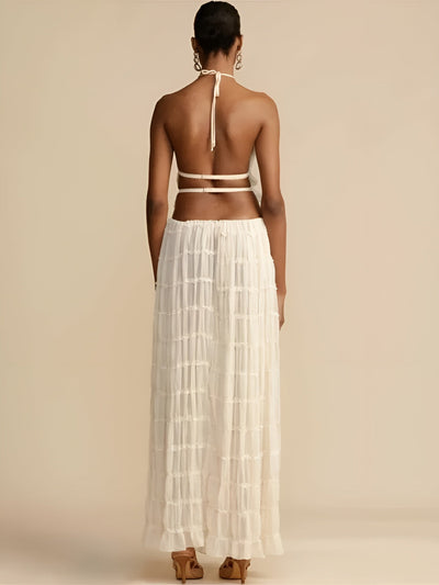 Sally™ | Snygg Tvådelad Strandklänning