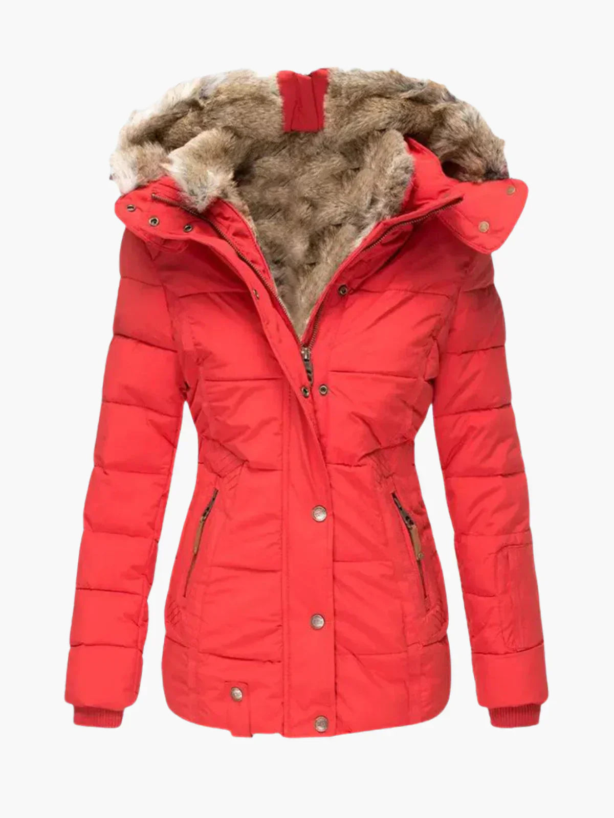Anna | Pälsfodrad vinterjacka