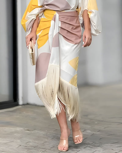 Leah™ | Tryckt Duo Set