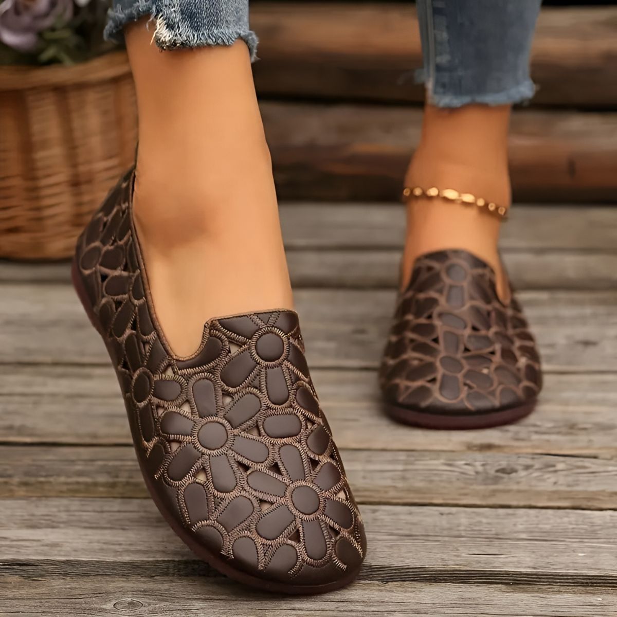 Vilhelmina™ | Andningsaktiva Platta Skor