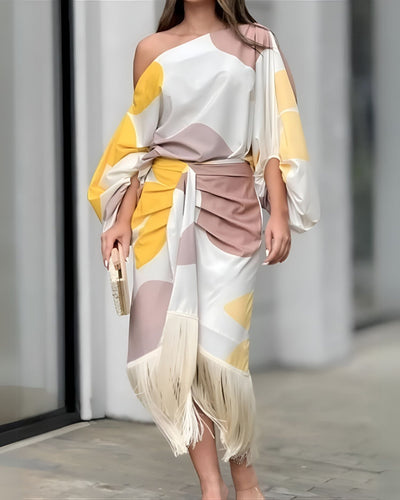 Leah™ | Tryckt Duo Set