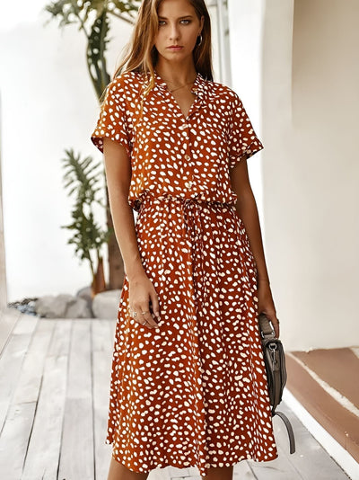 Benthe™ | V-ringad Klänning