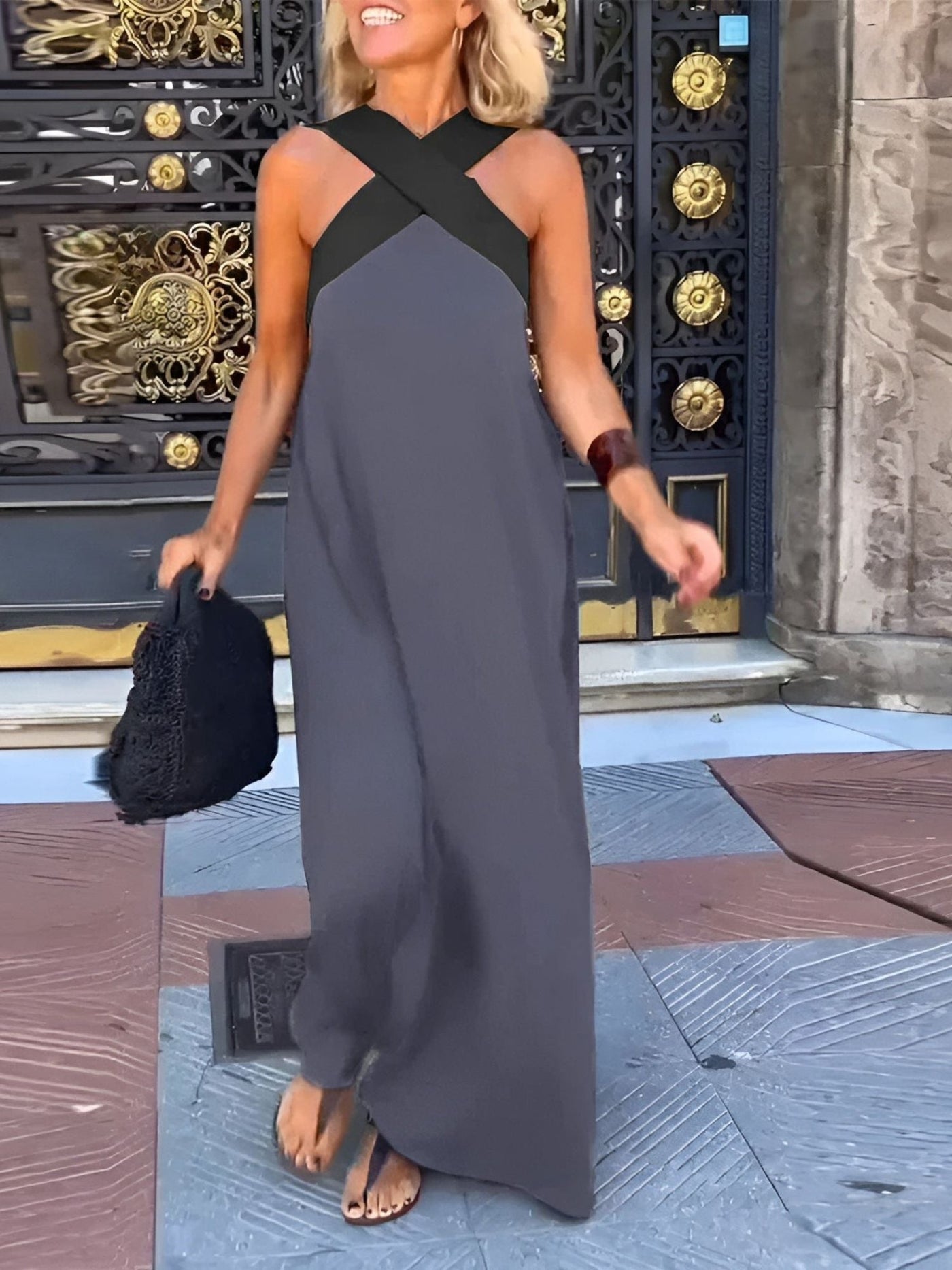 Diane™ | Klänning med Omlott