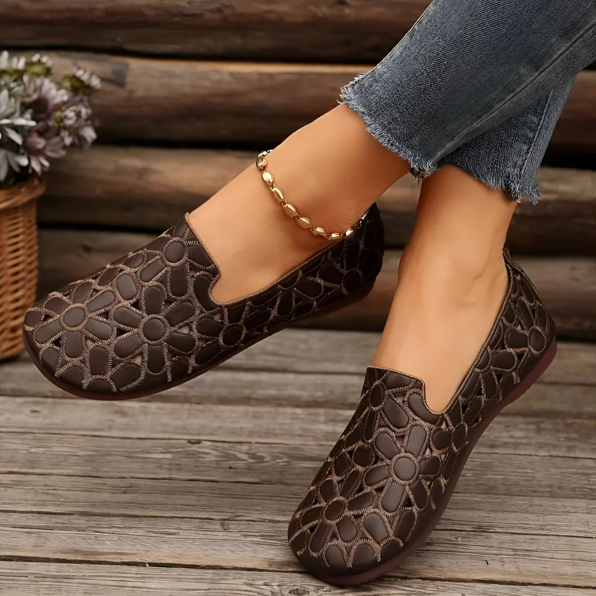 Vilhelmina™ | Andningsaktiva Platta Skor