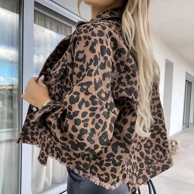 Savannah™ | Leopardprint Denimjack