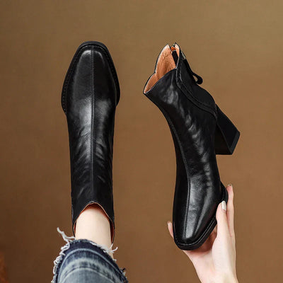 Ewa™ | Eleganta stövletter med komfort och stabilitet