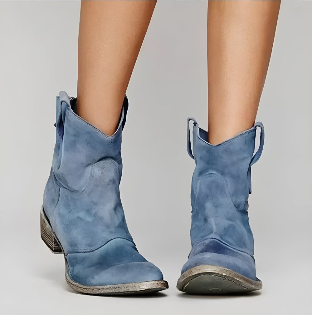 Roos™ | Westernboots i Mocka
