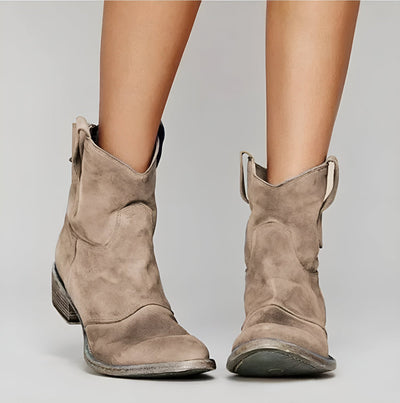 Roos™ | Westernboots i Mocka