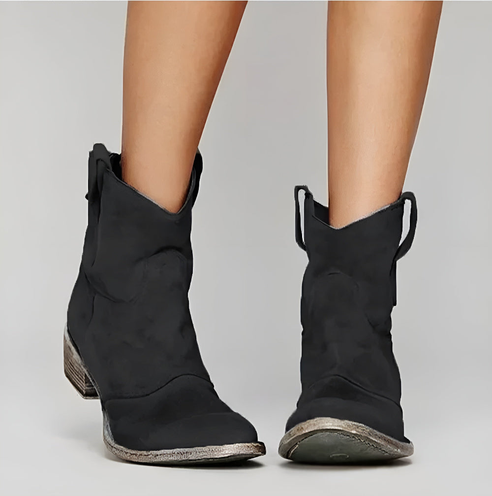 Roos™ | Westernboots i Mocka