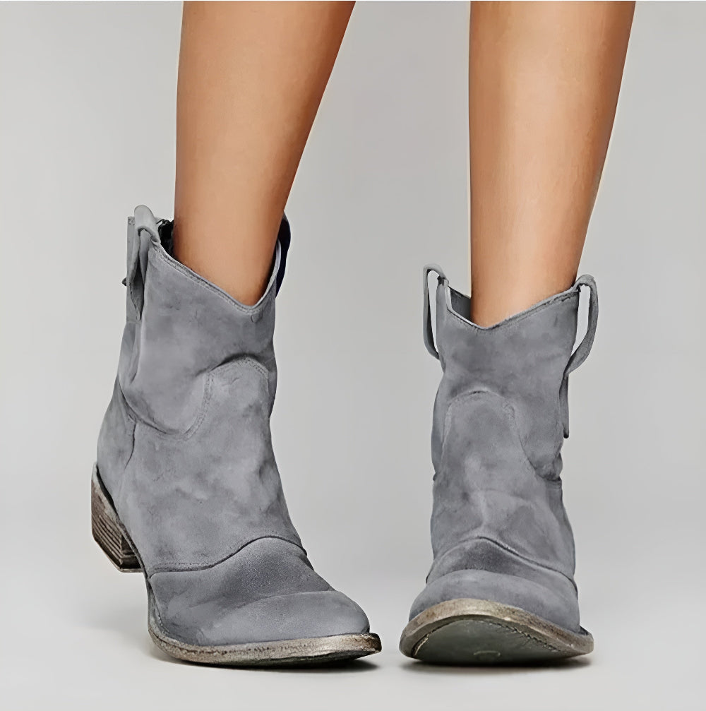 Roos™ | Westernboots i Mocka