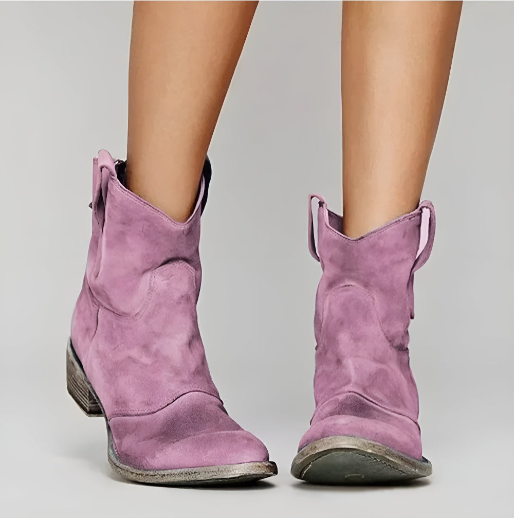 Roos™ | Westernboots i Mocka
