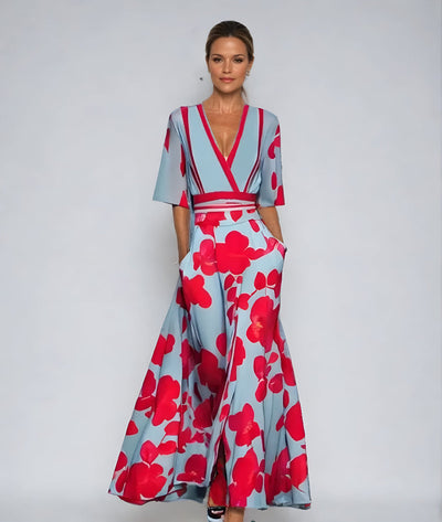 Elvira™ | Klänning med Blommor