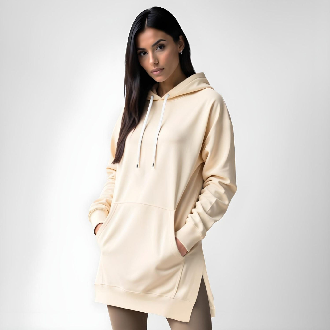 Suze™ | Oversized Hoodie Klänning