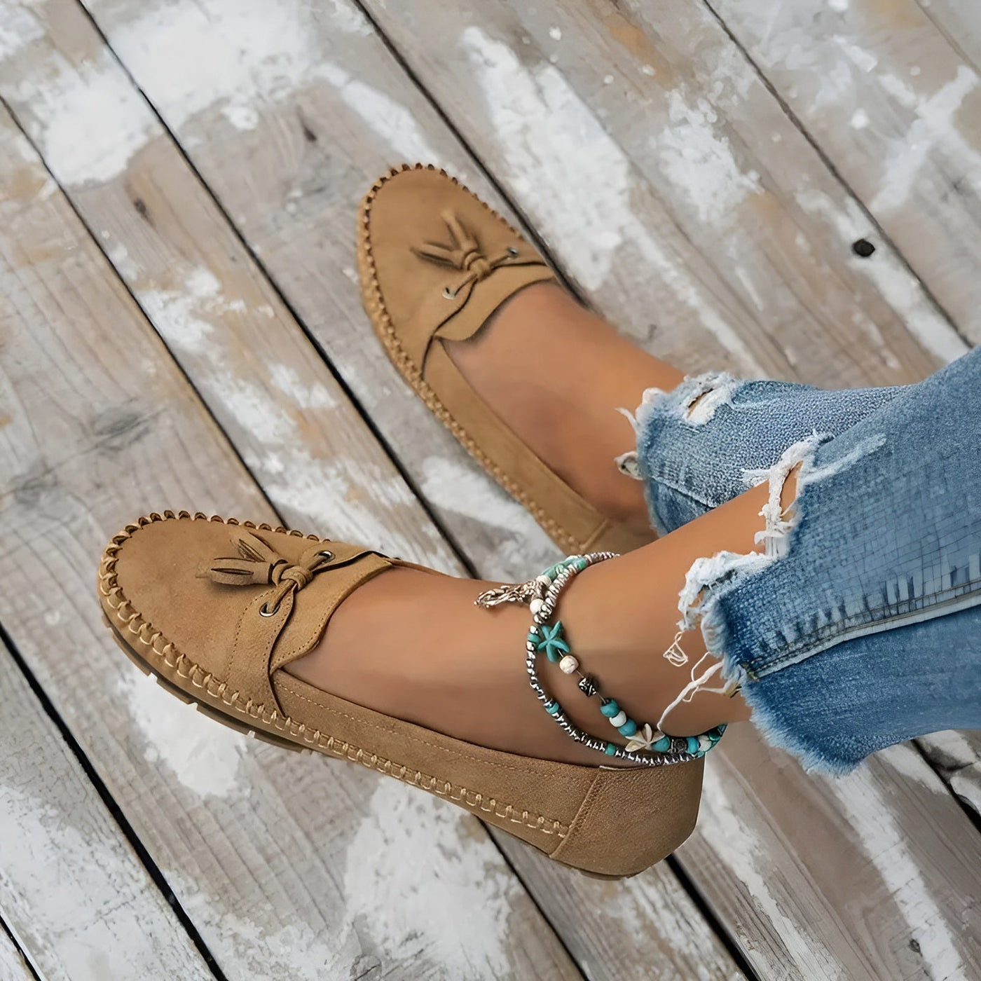 Ida™ | Bekväma och Mjuka Mockasiner