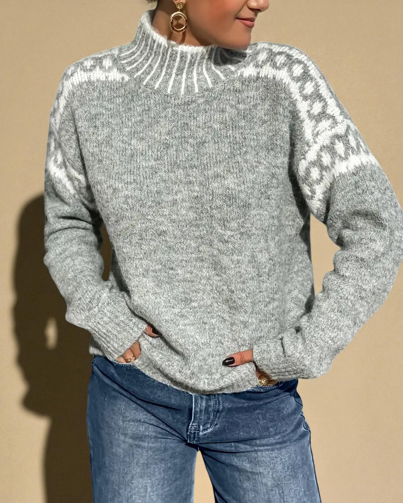 Liv | Mjuk Stickad Tröja