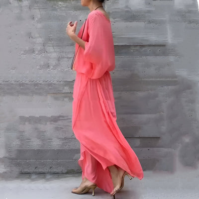 Astrid™ | Chiffongset i Två Delar