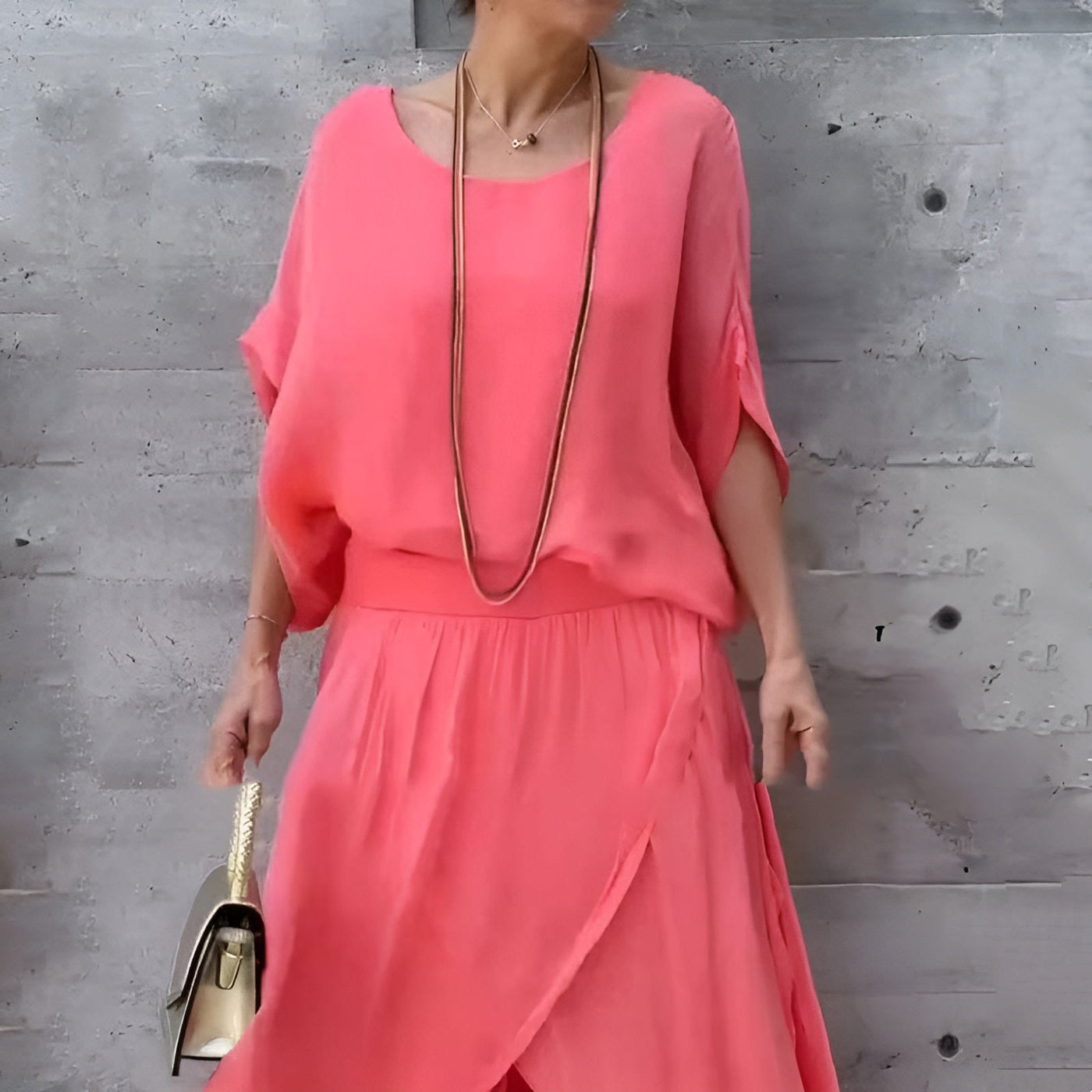 Astrid™ | Chiffongset i Två Delar