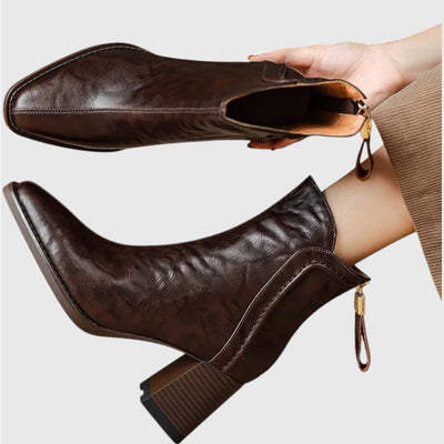 Ewa™ | Eleganta stövletter med komfort och stabilitet